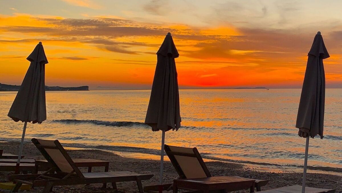 Sunset in Corfu